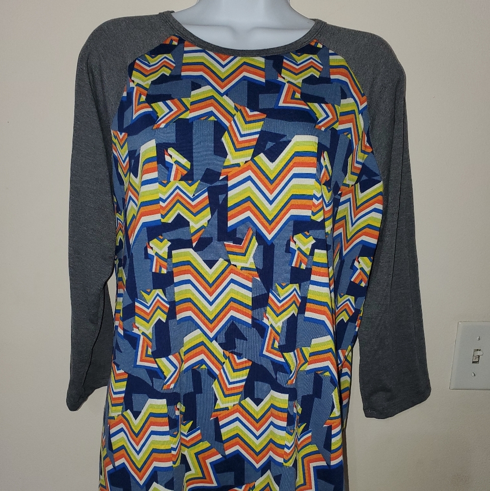 LuLaRoe 3/4 Sleeve Tee